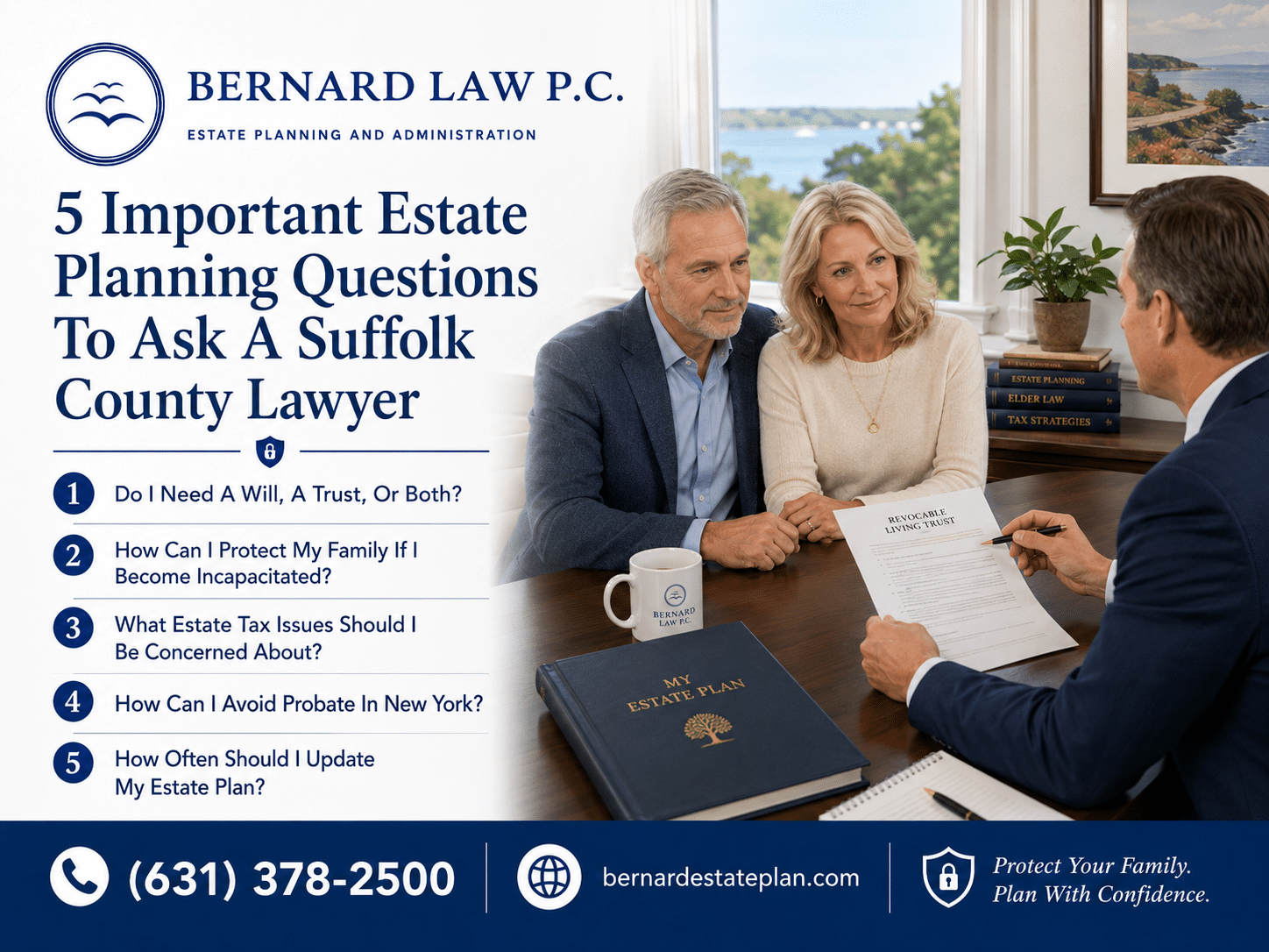 5 Important Estate Planning Questions To Ask A Suffolk County Lawyer