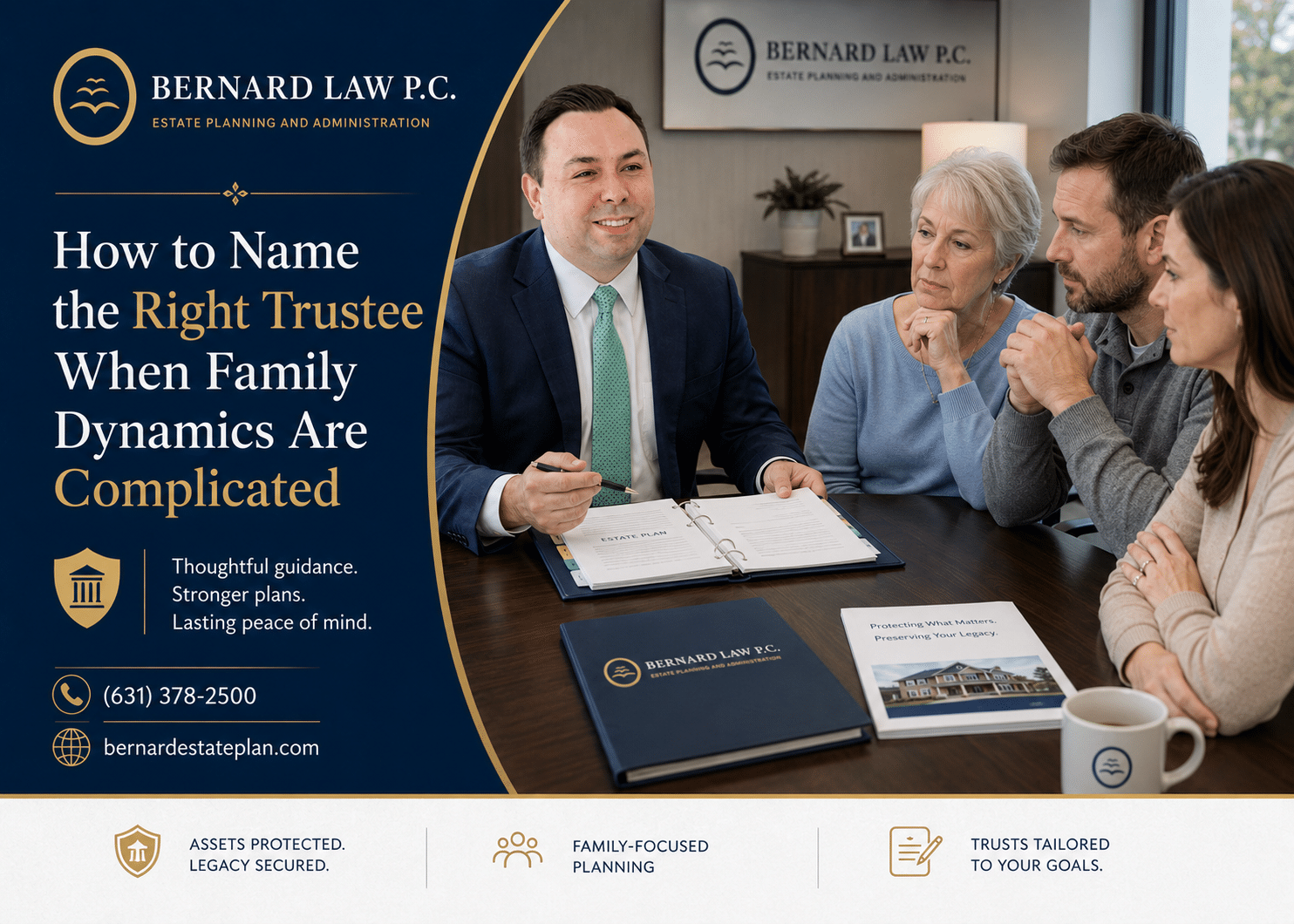 How to Name the Right Trustee When Family Dynamics Are Complicated