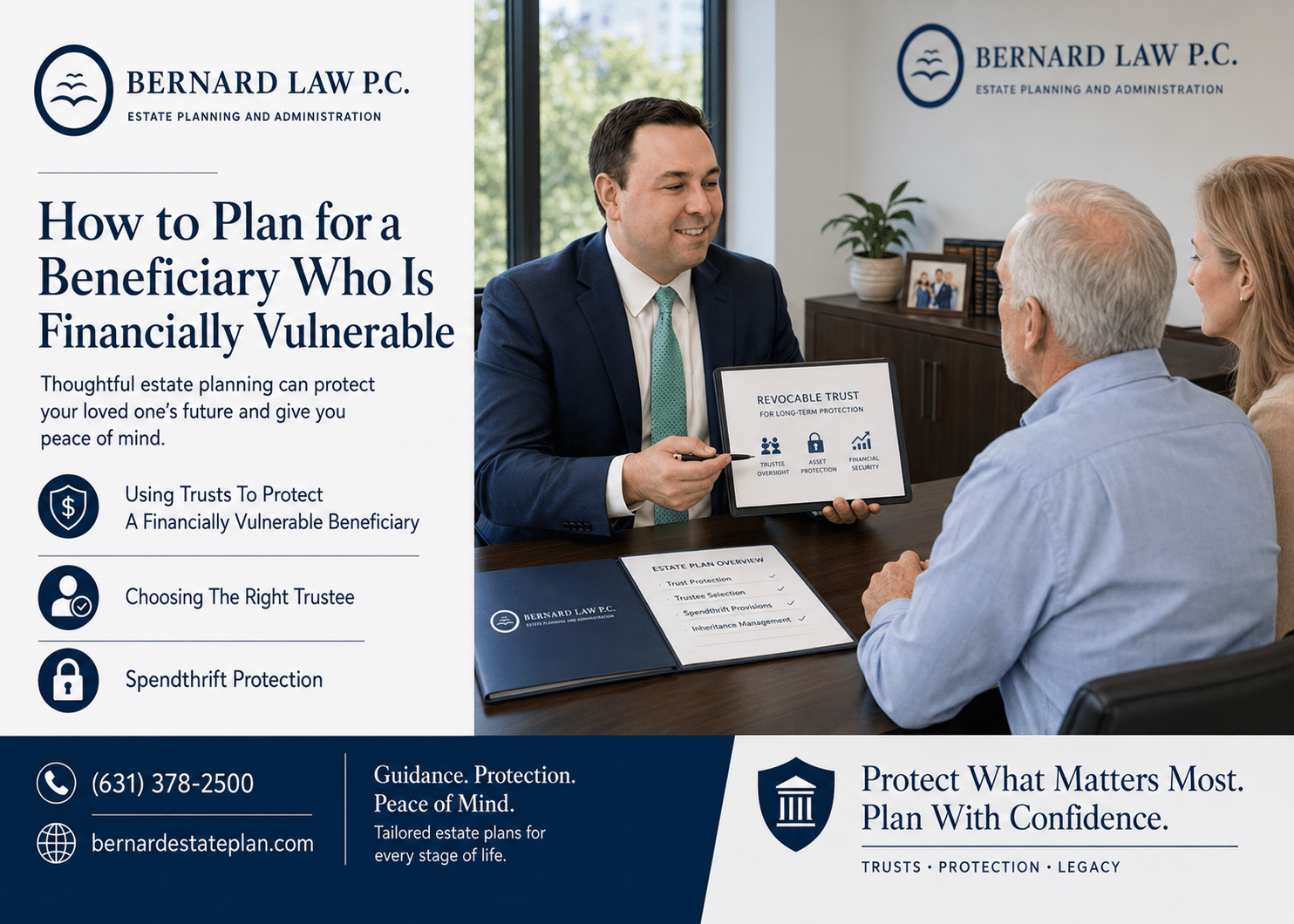 How to Plan for a Beneficiary Who Is Financially Vulnerable