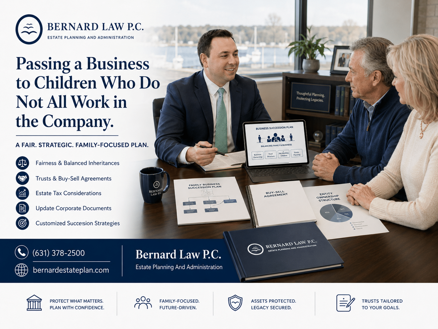Passing a Business to Children Who Do Not All Work in the Company