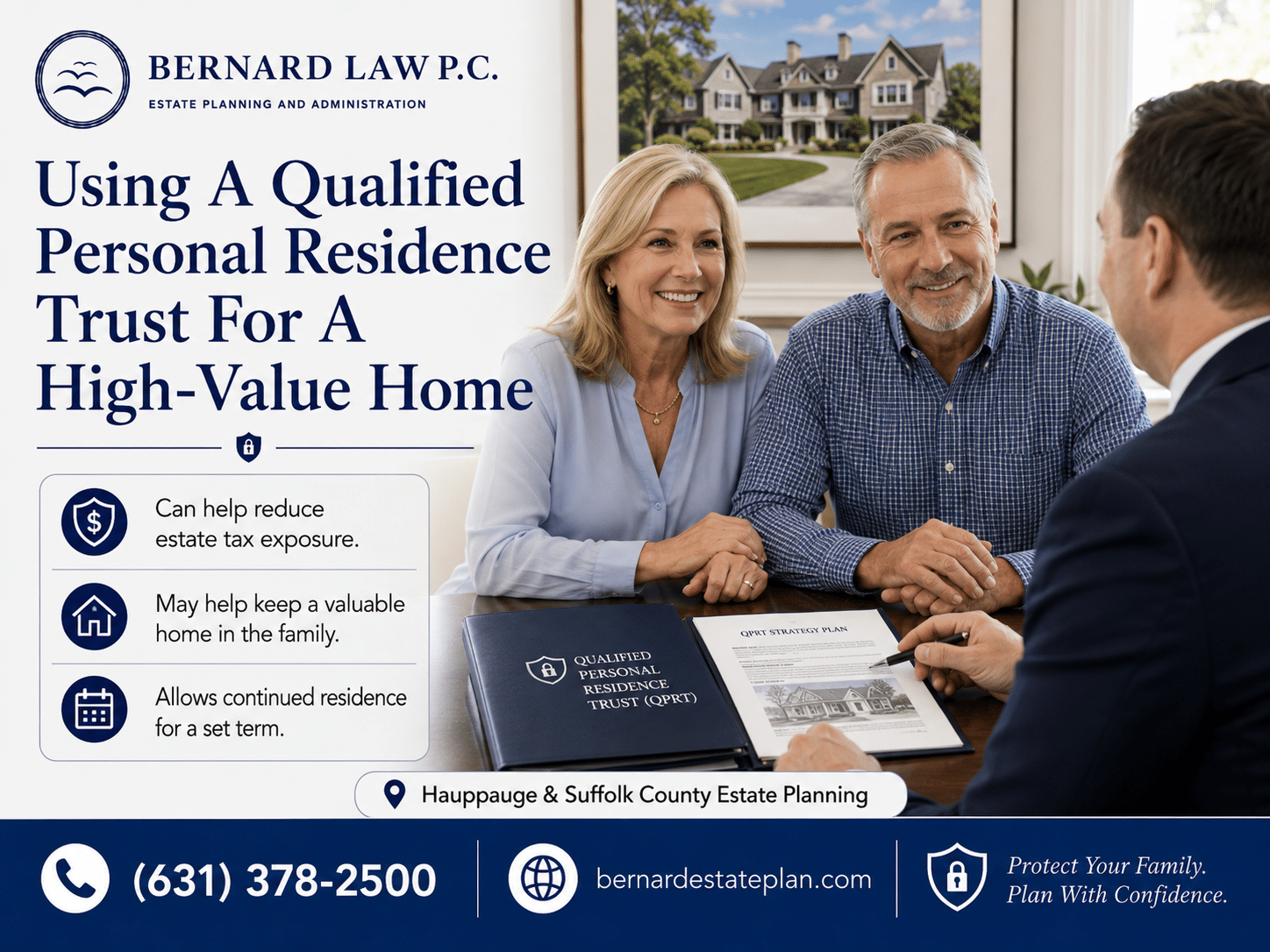 Using A Qualified Personal Residence Trust For A High-Value Home