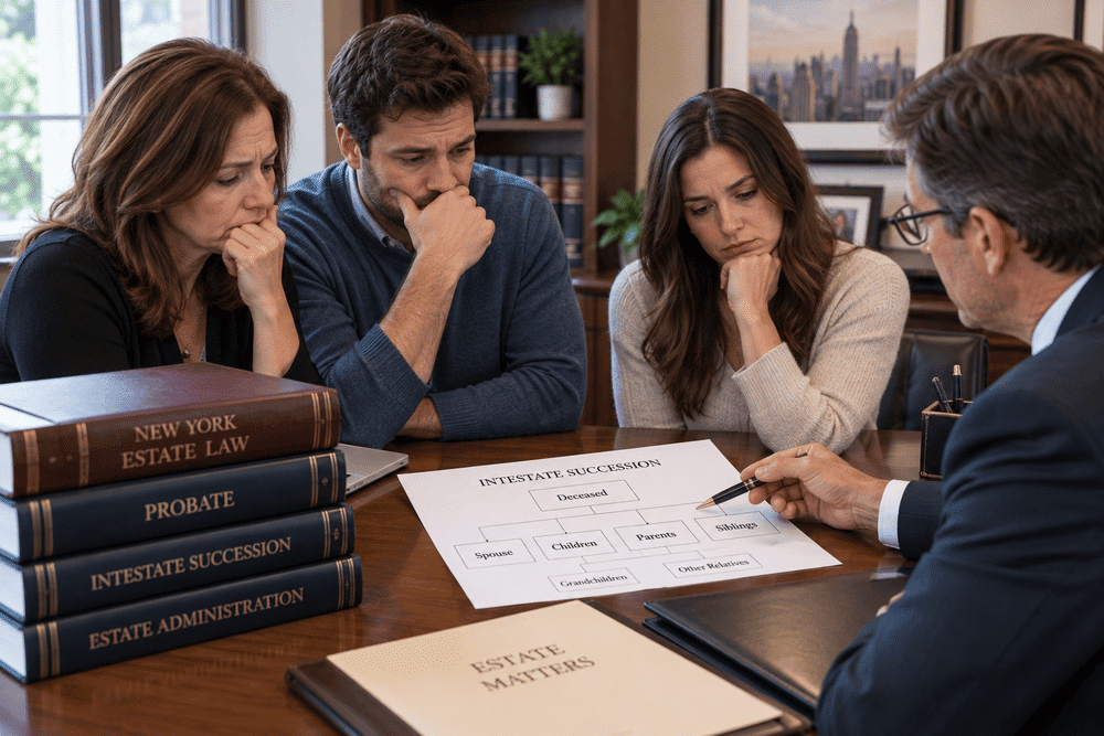 What Happens If You Die Without A Will In New York